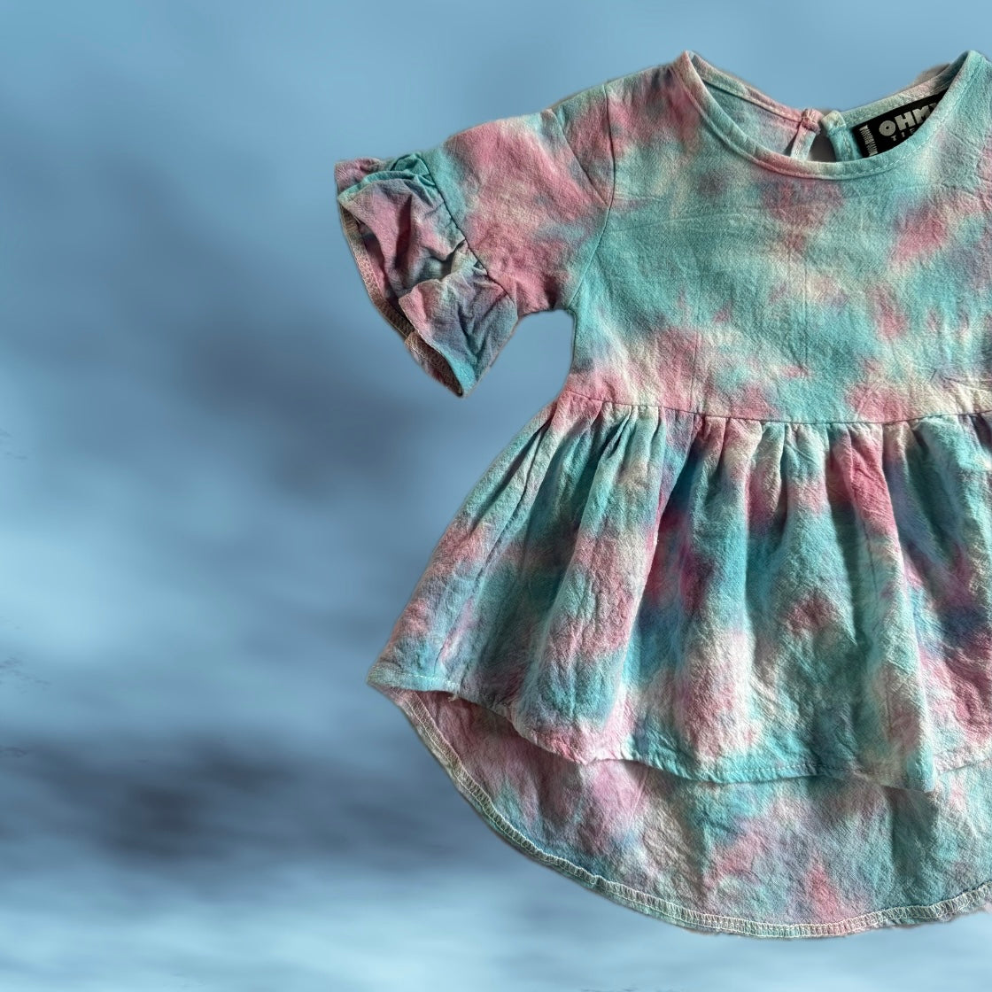 Size 1 - Tiedye Ruffle Dress