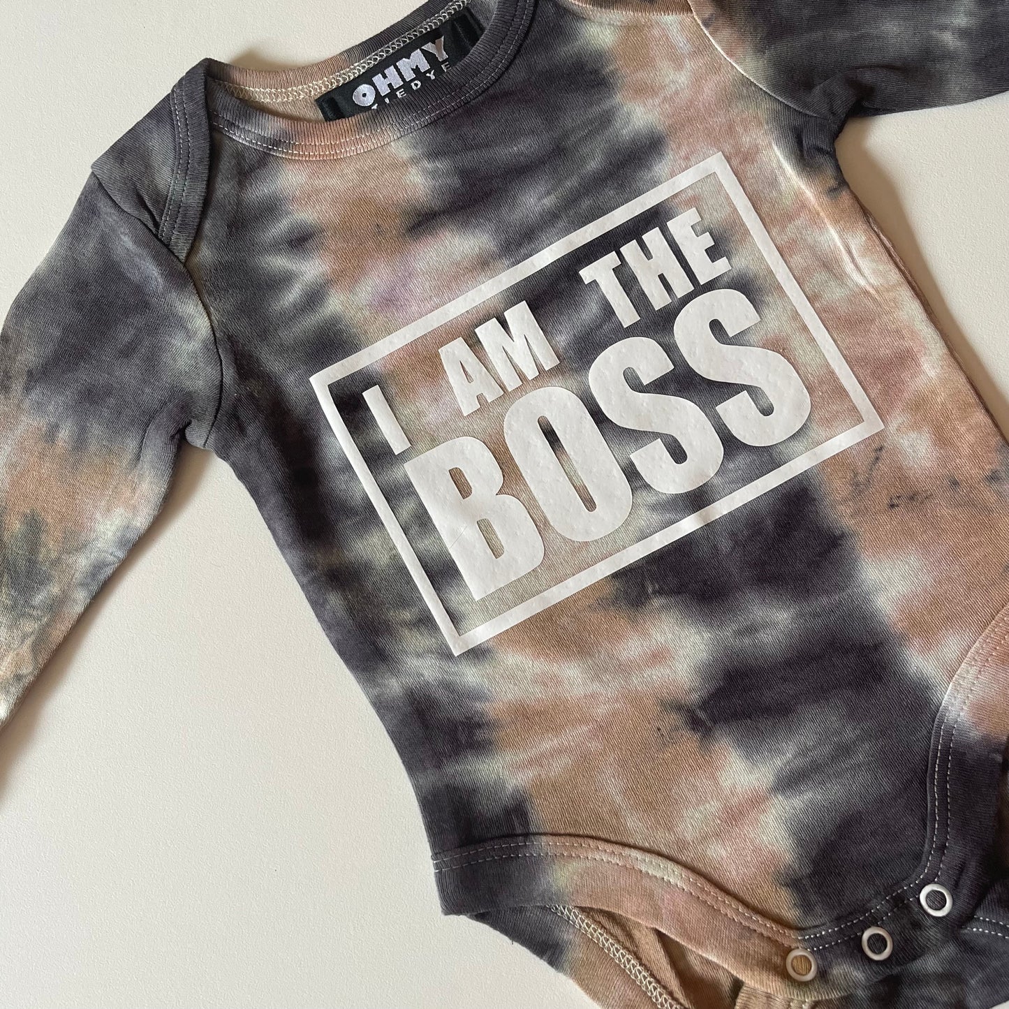 Size 00 - I Am The Boss Baby Bodysuit