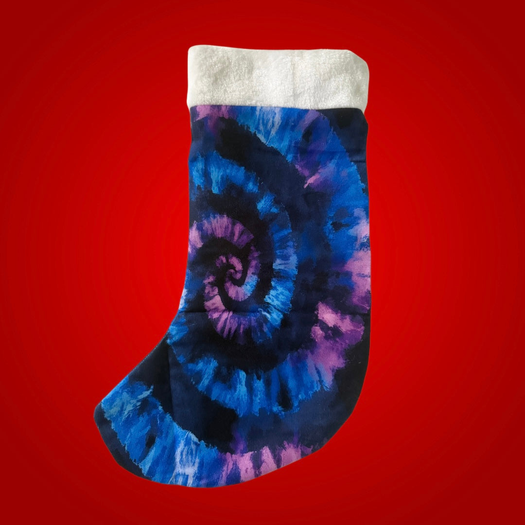 Tie-dye Christmas Stocking