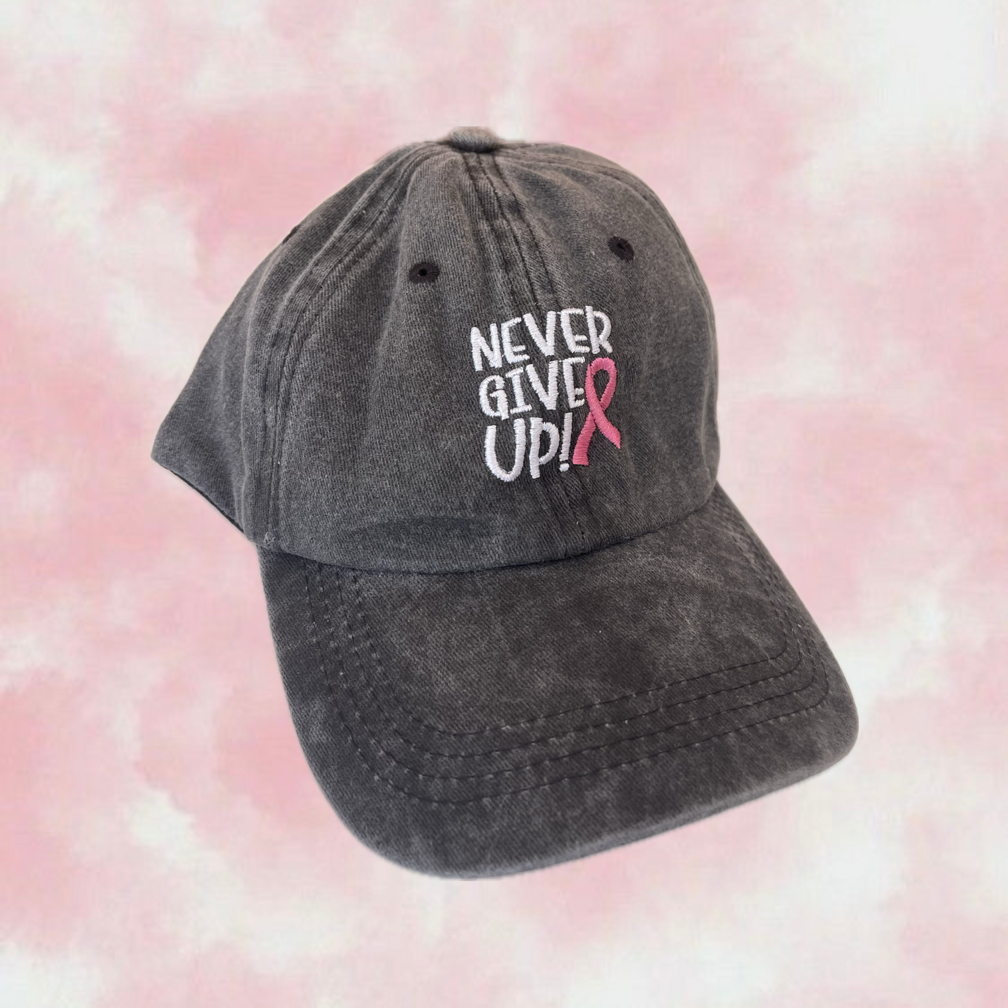 Never Give Up Cap