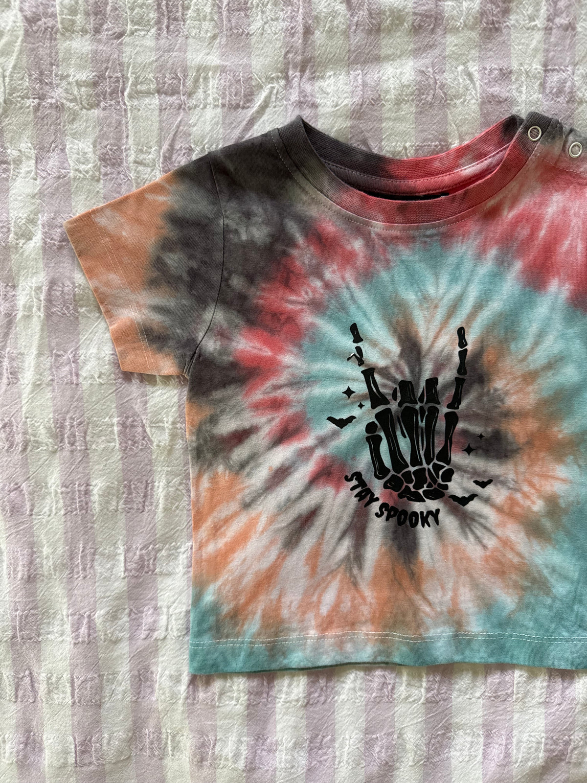 Size 0 Baby Tee - Stay Spooky