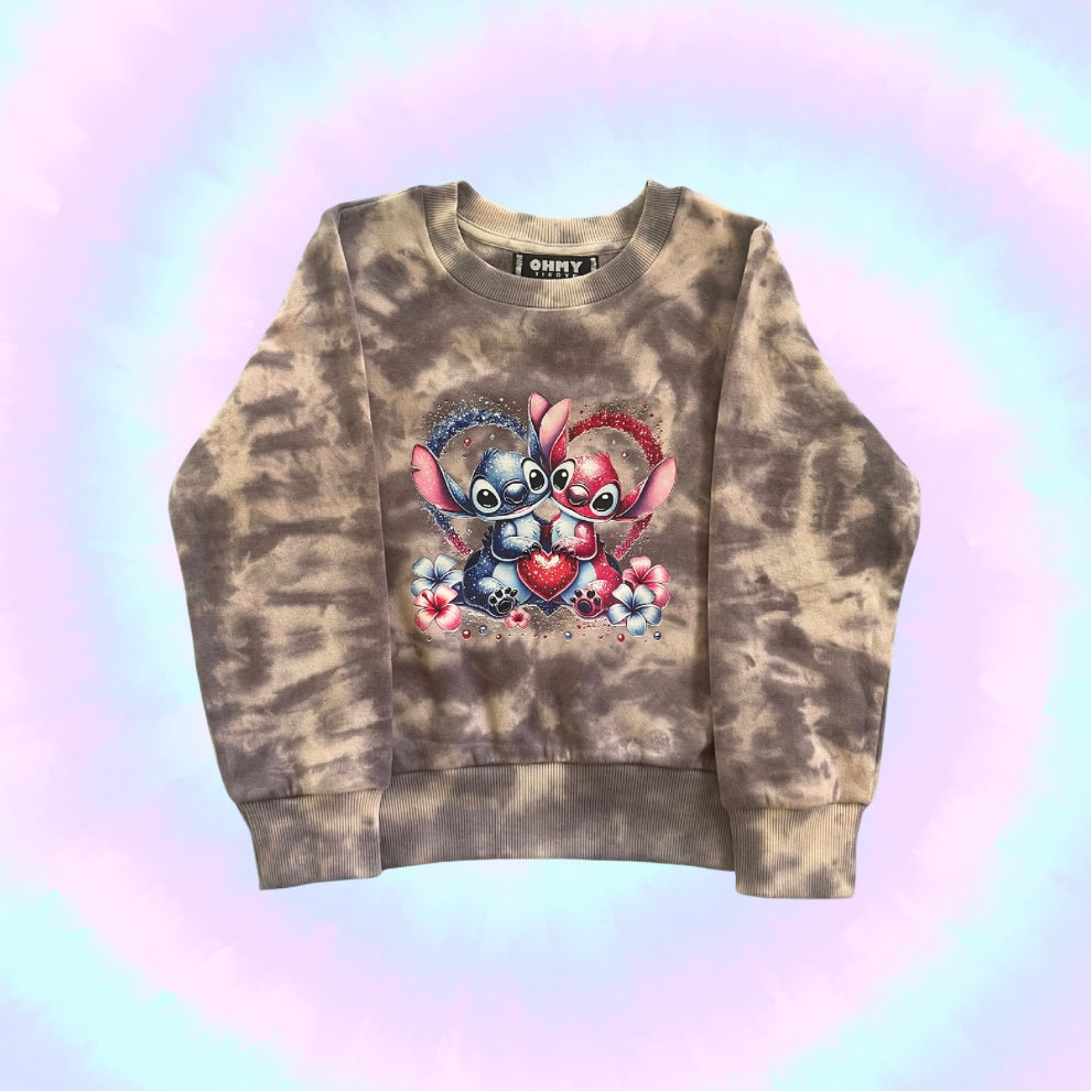 Size 7 - Stitch + Angel Kid’s Crewneck