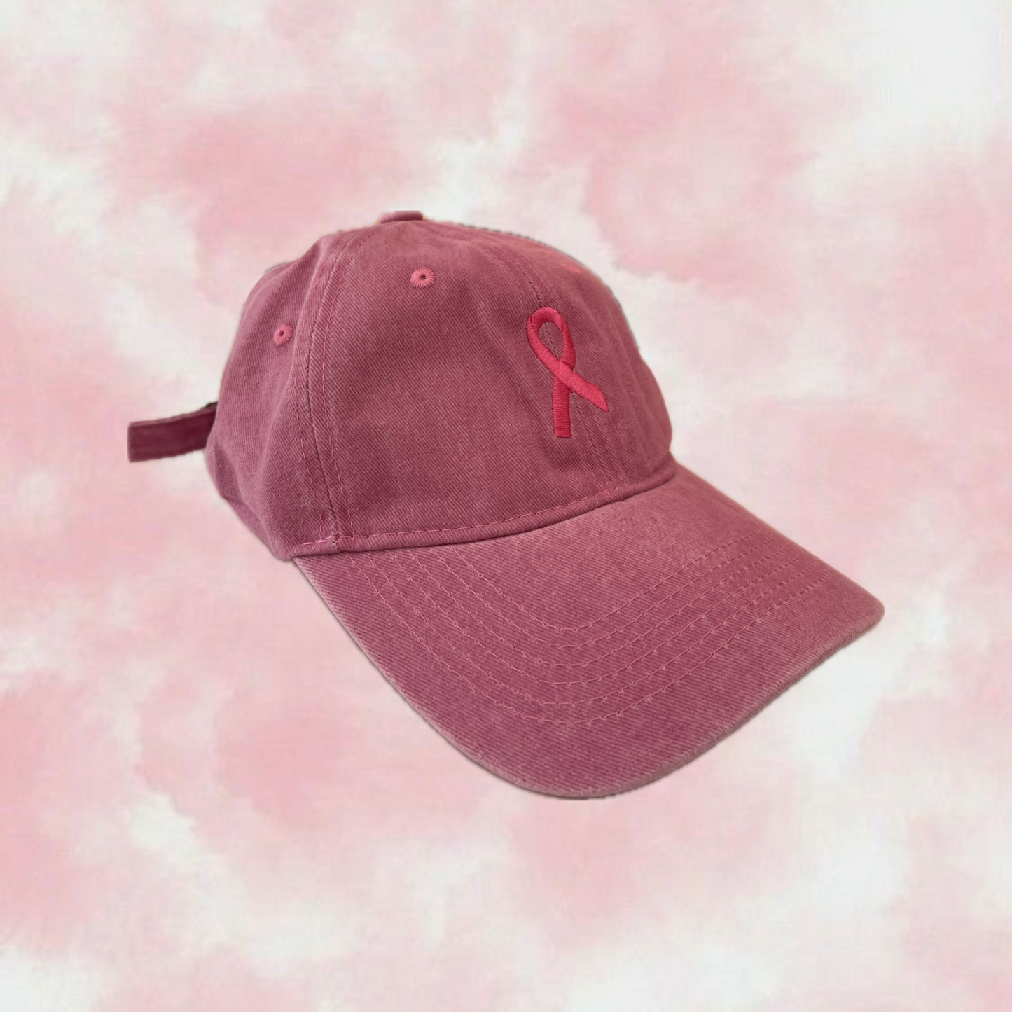 Pink Ribbon Cap