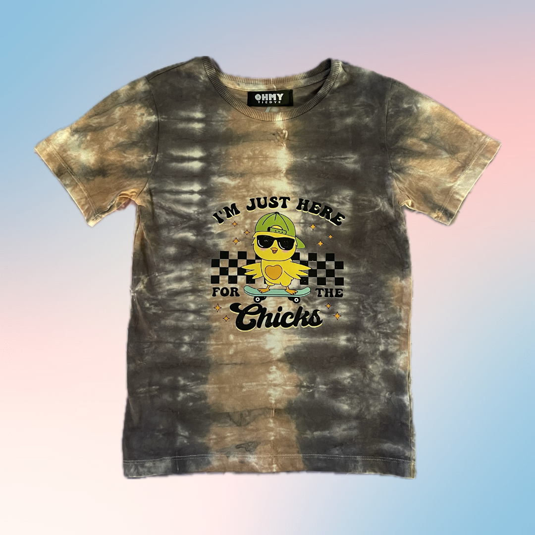 Kid’s Size 7 - Here For The Chicks Tee