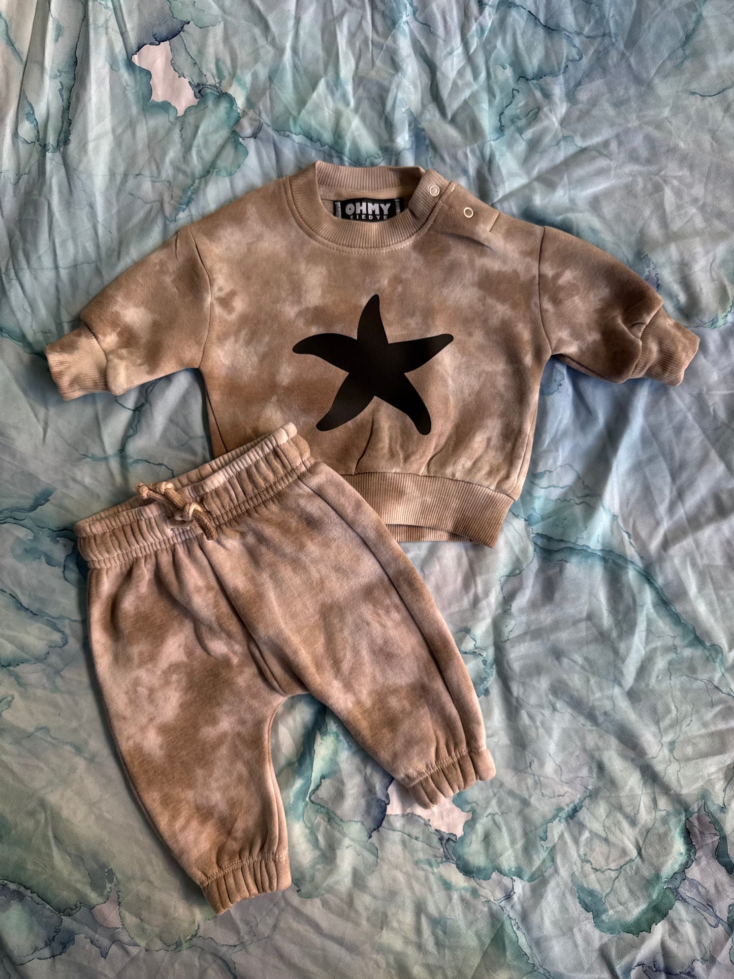Size 000 - Starfish Baby Crewneck
