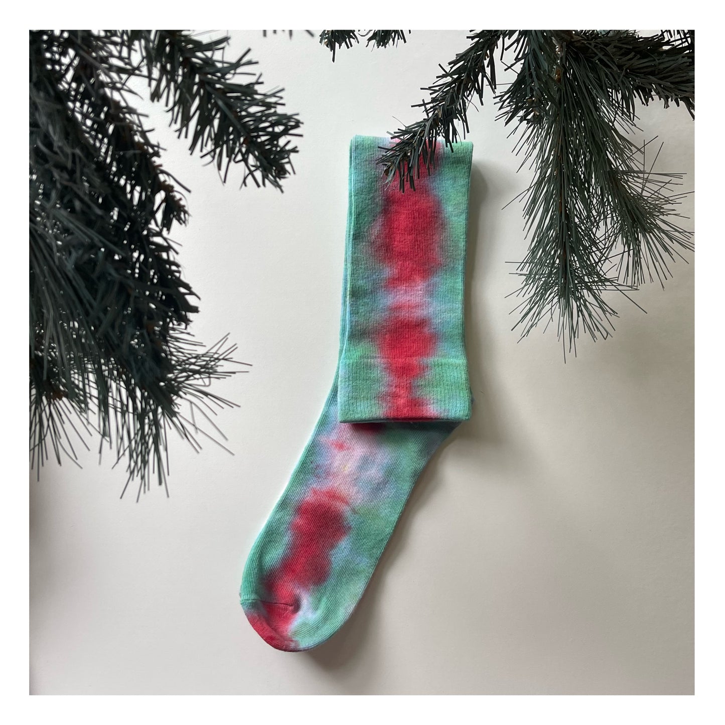 Merry Stripe Knee Highs