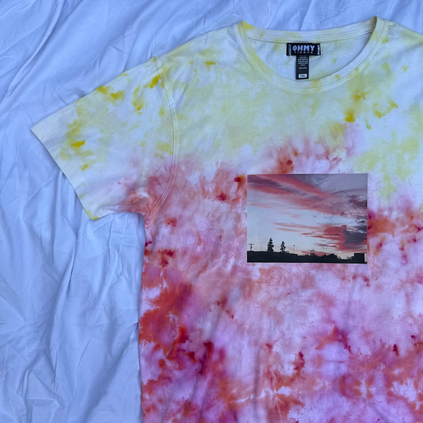 Size XL - Sunset Sorbet Tee