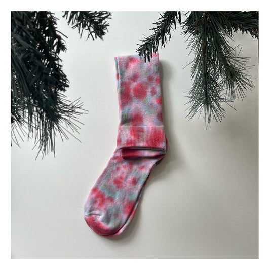 Candy Cane Knee Highs