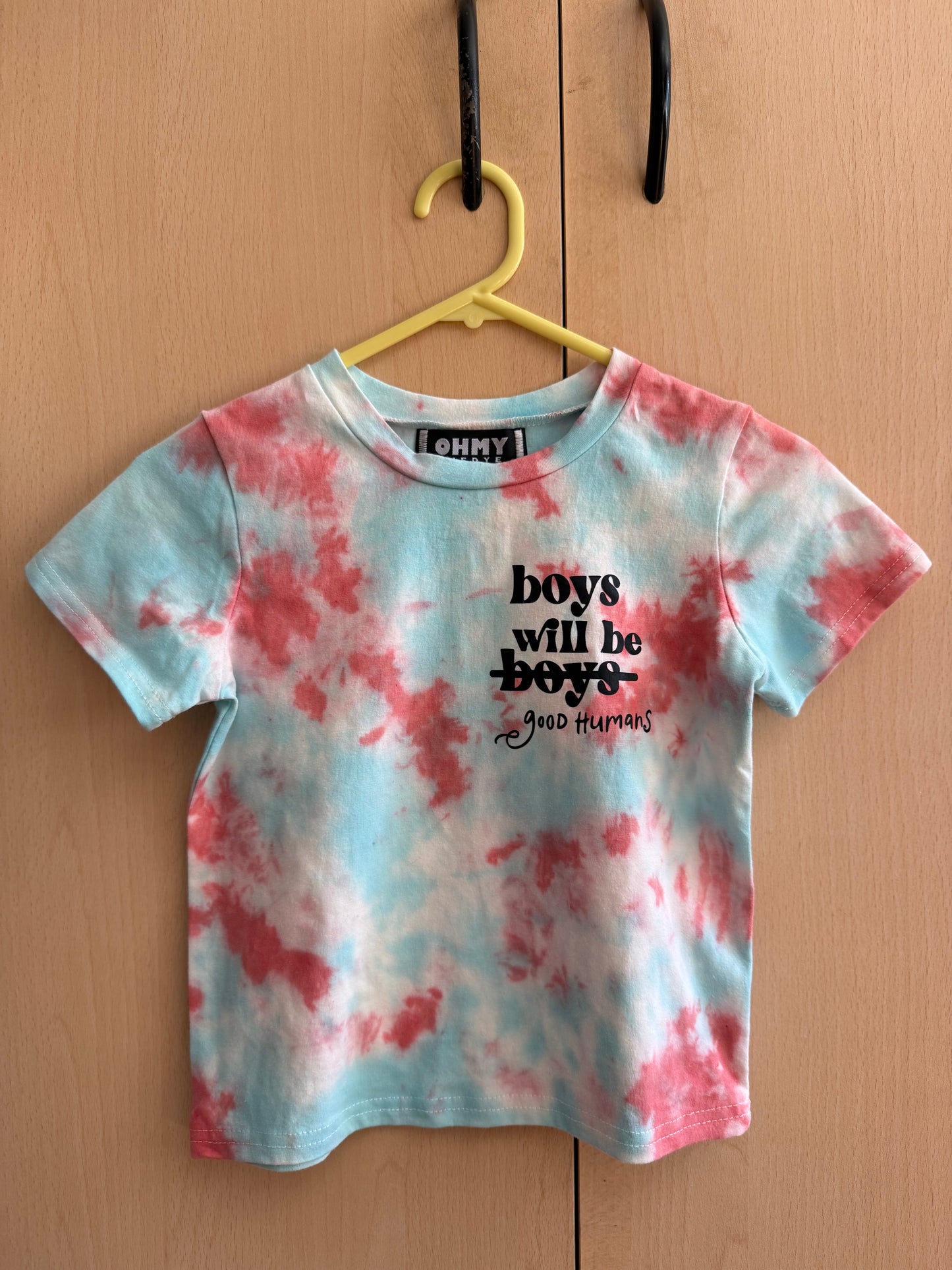 Size 2/3yrs - Boys Will Be Good Humans Kid’s Tee