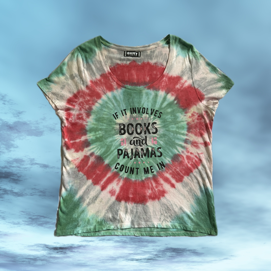 Size L - Books + Pyjamas Women’s Tee