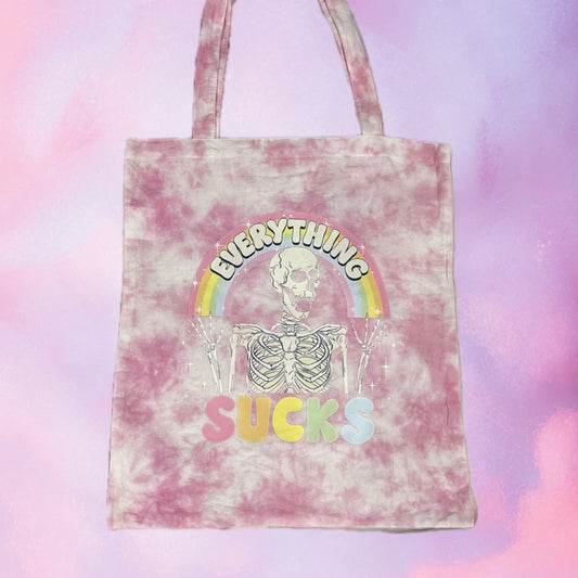 Everything Sucks Tote Bag