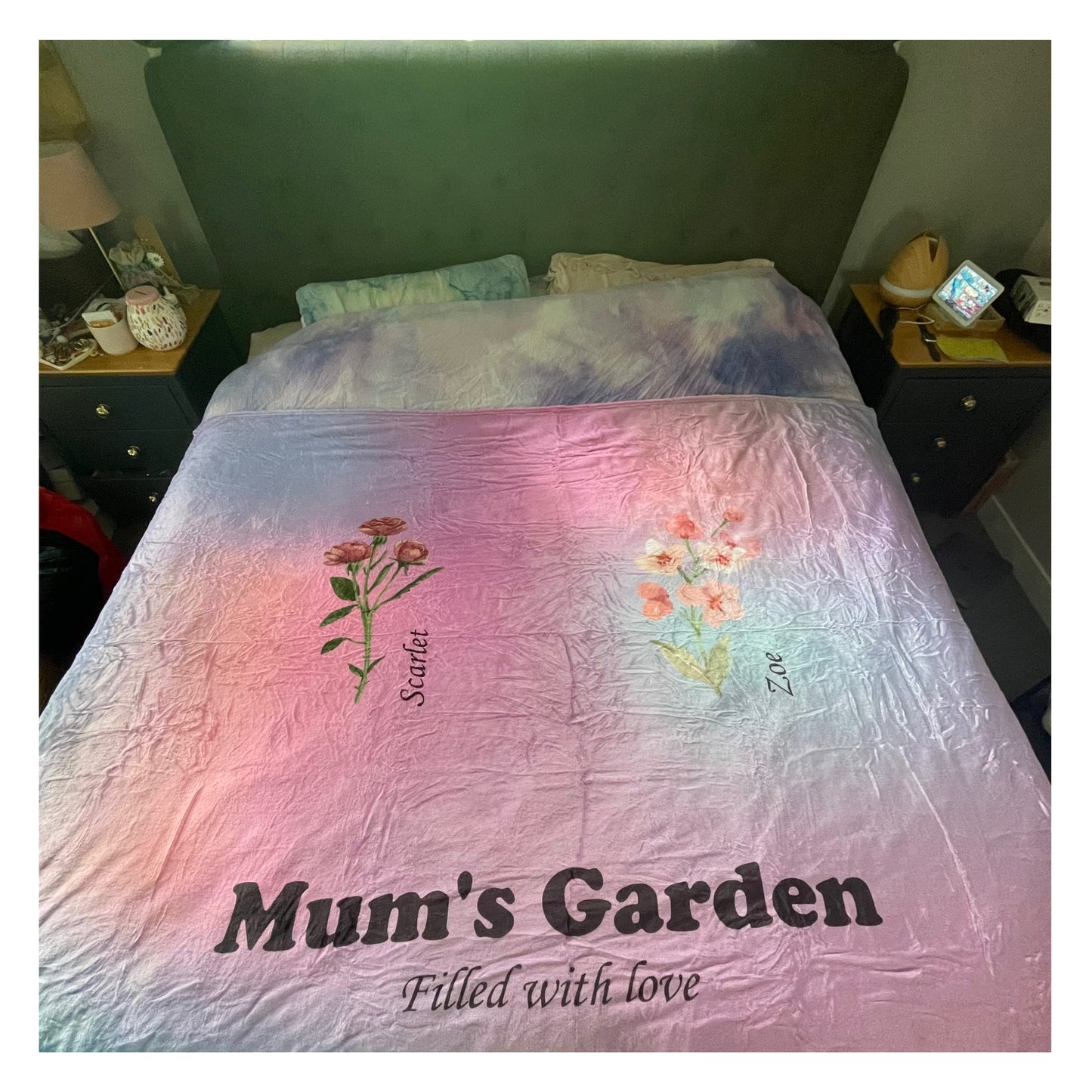 Personalised Garden Blanket