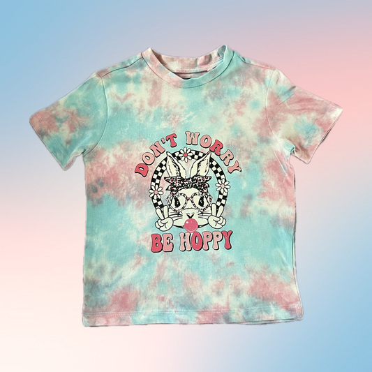 Kid’s Size 3 - Don’t Worry Be Hoppy Tee