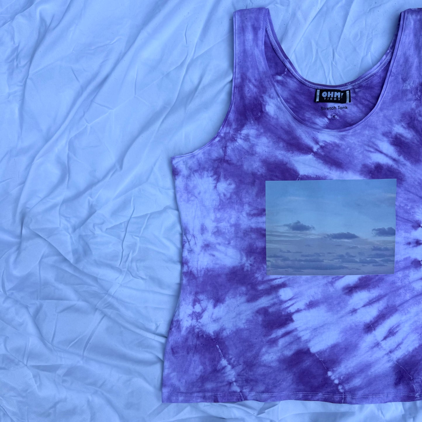 Size XL - Violet Skies Singlet