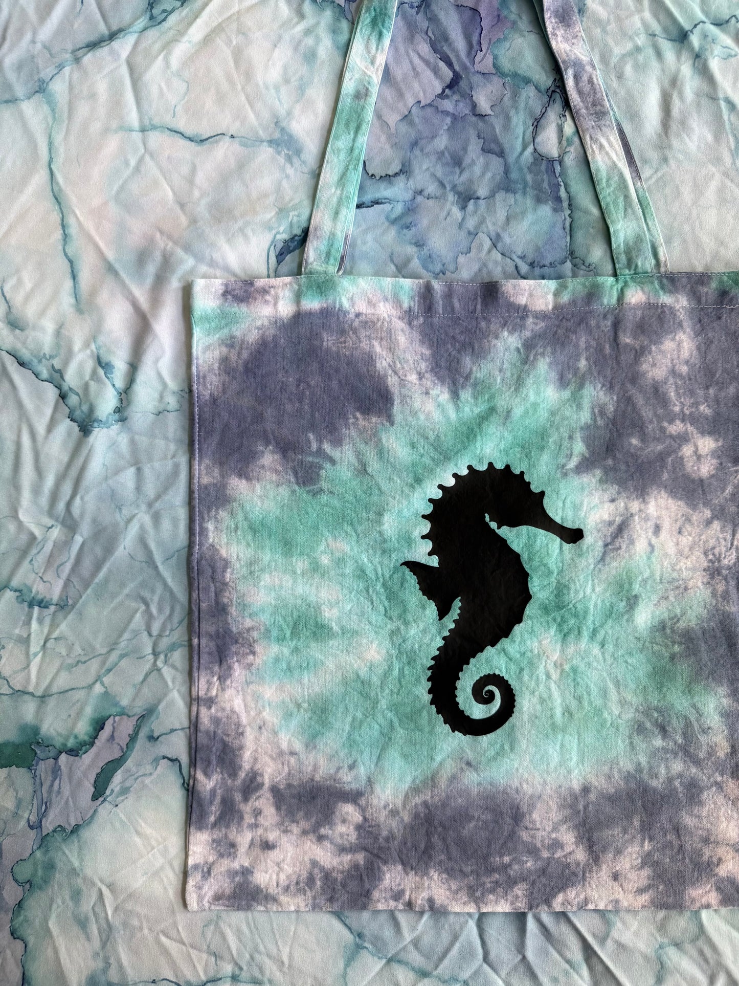 Emerald Tide Tote Bag