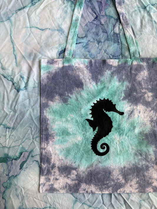 Emerald Tide Tote Bag