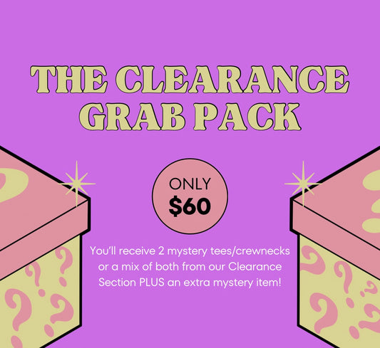 $60 Clearance Grab Adult Pack